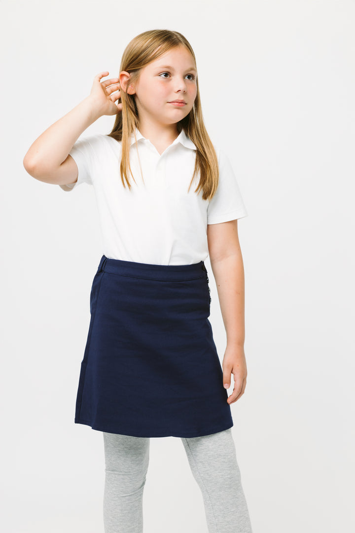 Basic Skirt - Navy