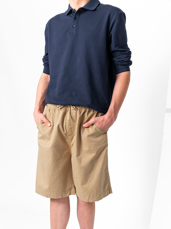 Adult Basic Chino Short - Camel