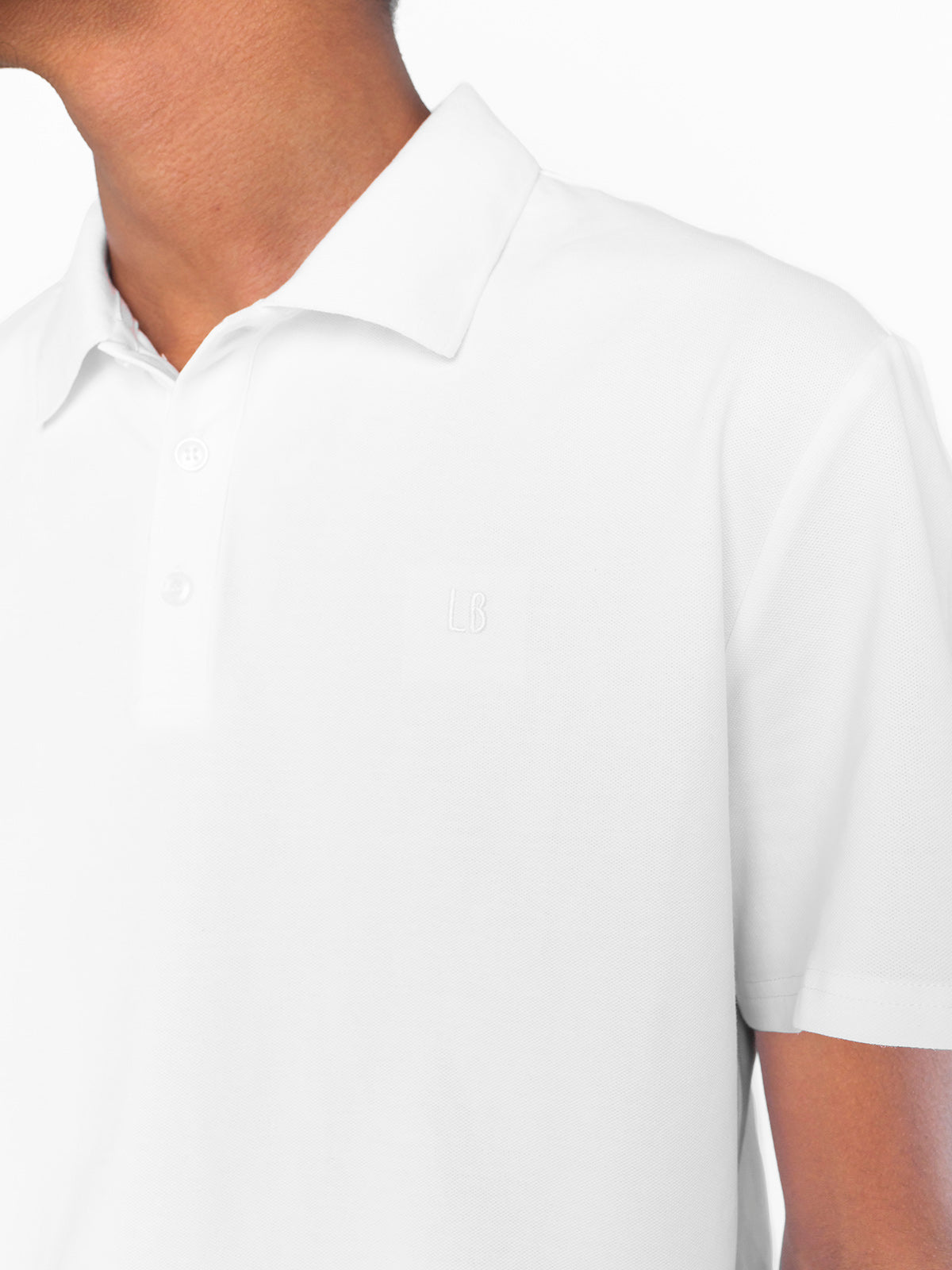 Adult Basic Polo Shirt - White – Little Bipsy Everett WA