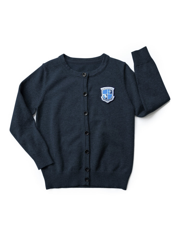 NCA Button Up Sweater - Navy