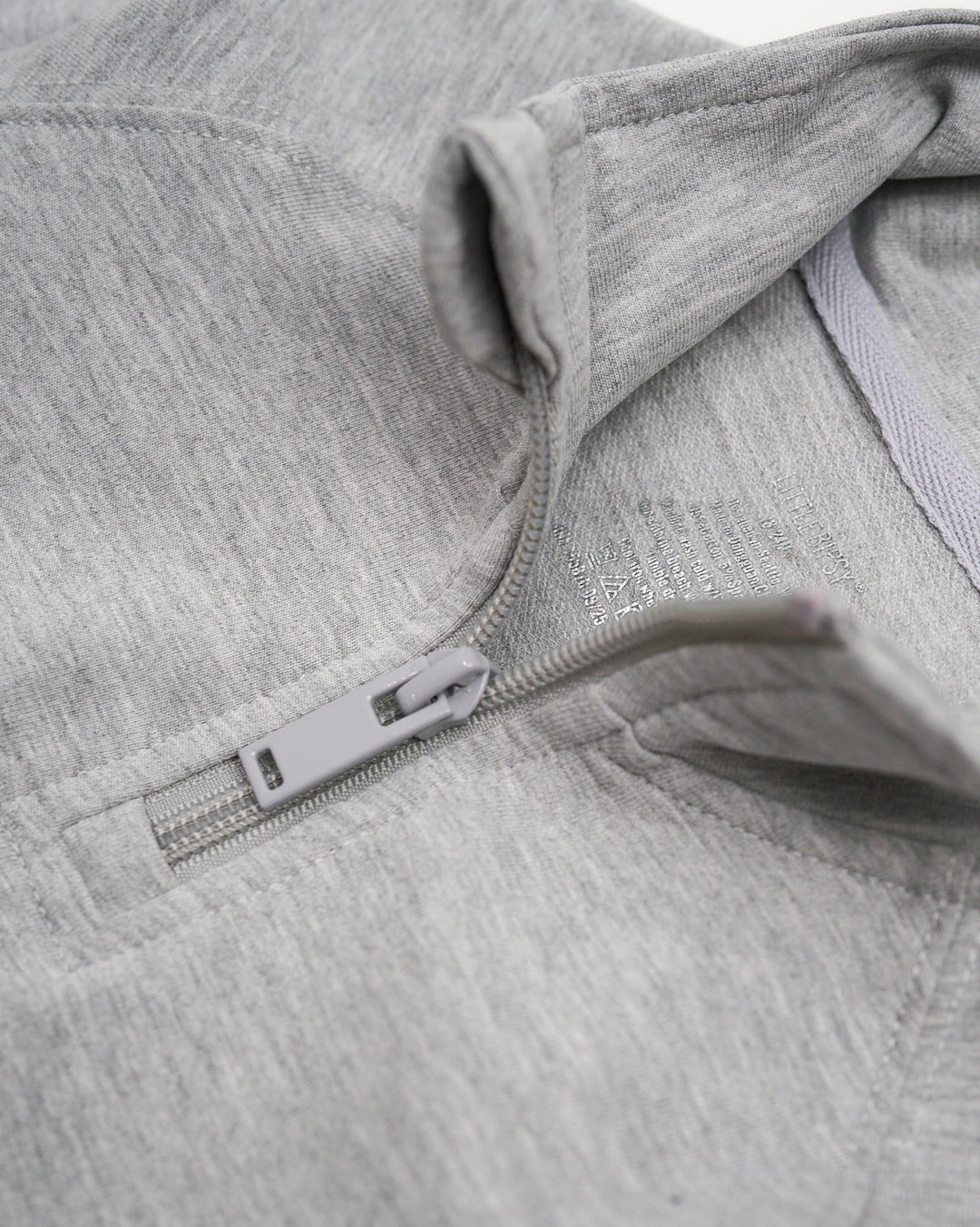Quarter Zip Pullover - Grey