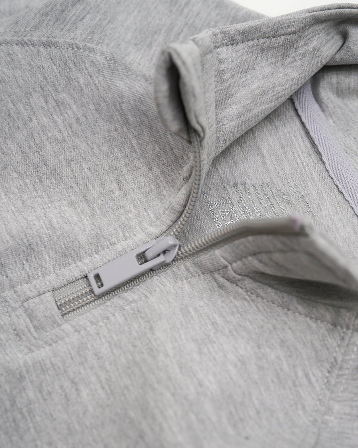 Quarter Zip Pullover - Grey
