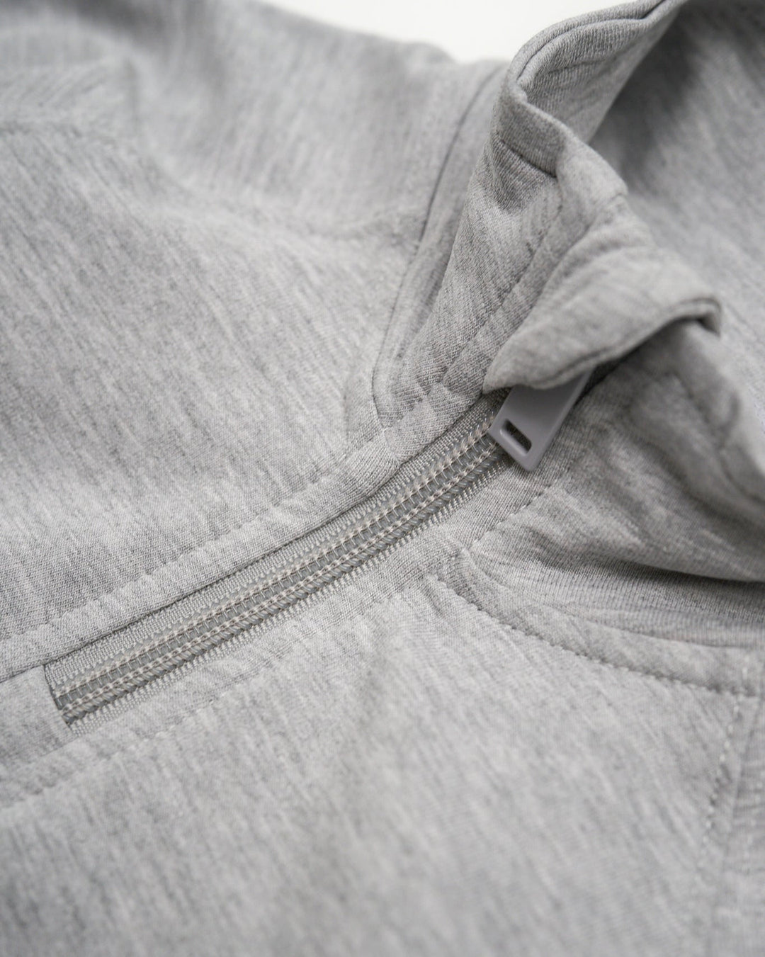 Quarter Zip Pullover - Grey