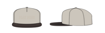 Play More Snapback Hat - Cream